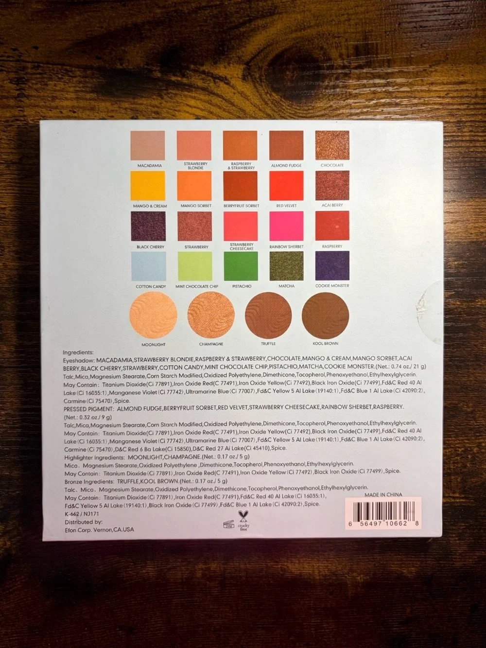 Prolux  Sweet Scoops Eye & Face Palette